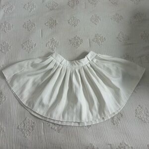 Boohoo White Skater Skirt